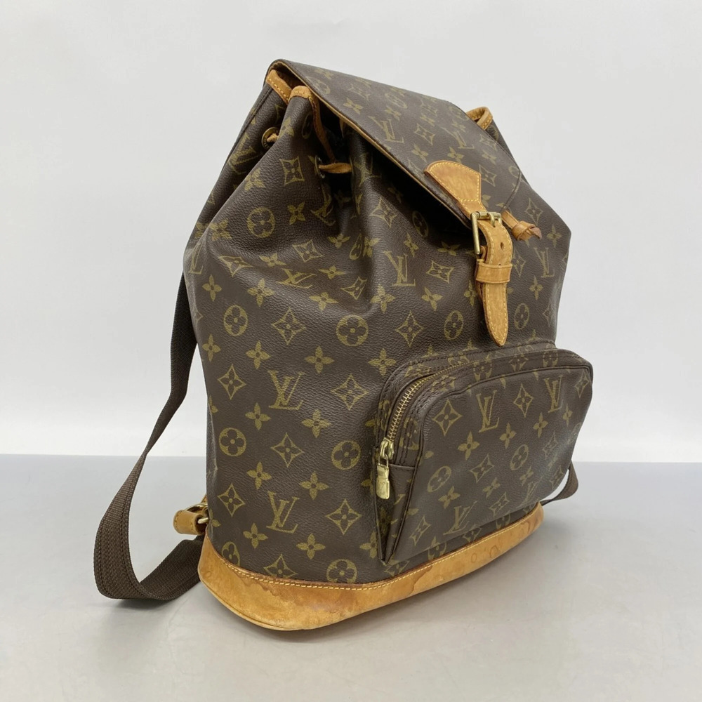 LOUIS VUITTON Brown Monogram Backpack - Picture 2 of 11